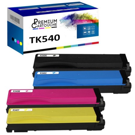 Kyocera-PK4-TK540K-TK540C-TK540M-TK540Y