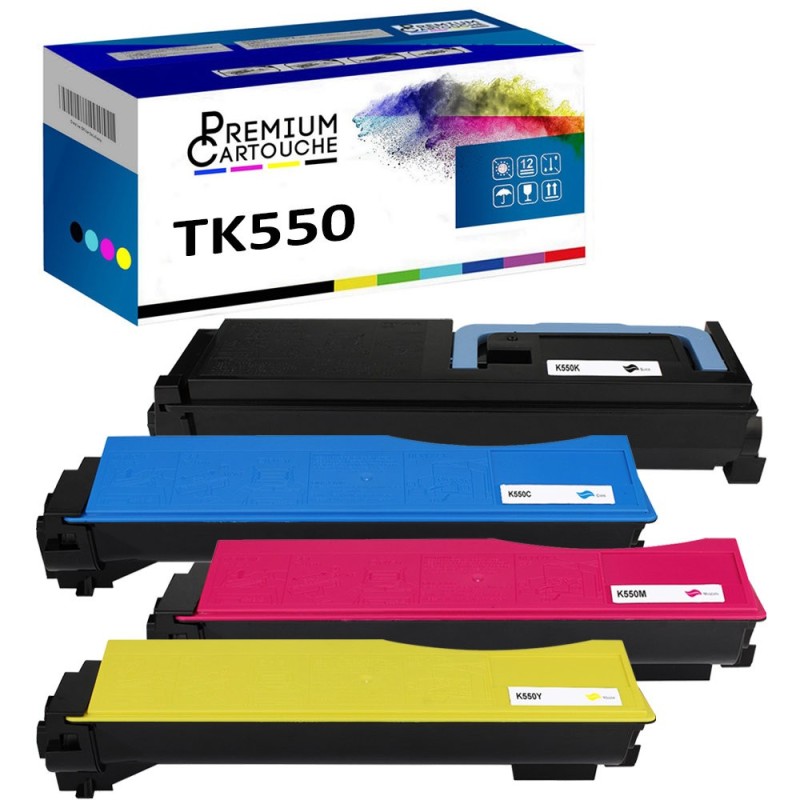 Kyocera-PK4-TK550K-TK550C-TK550M-TK550Y