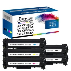 PK5-CF380X (x2) + CF381A + CF383A + CF38